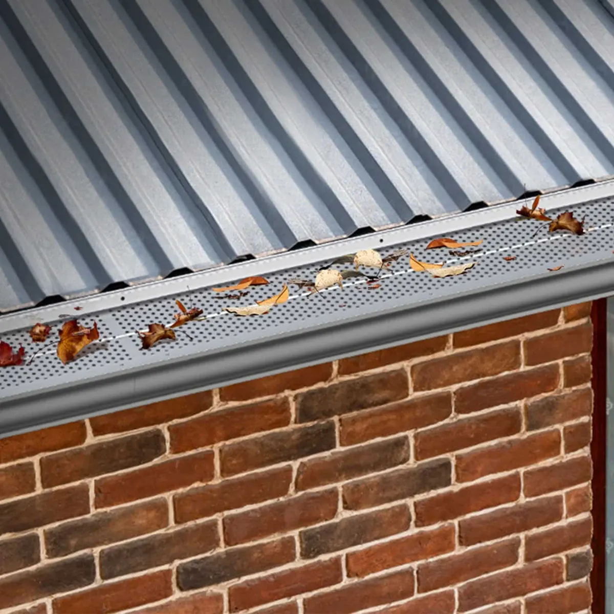 Gutter guard mesh cover